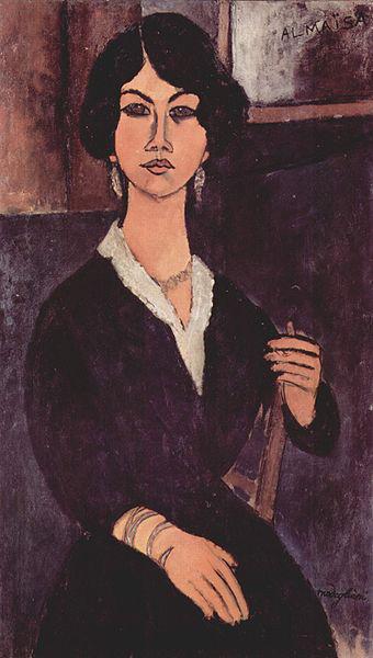 Amedeo Modigliani Sitzende Algerische Almaiisa